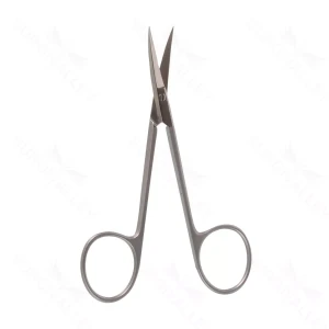 4 1/2″ Iris Scissors – straight Square shanks Shark-Edge