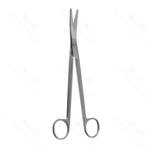 Mayo Scissors, Shark Edge, cvd, 9″