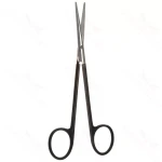 5 1/2″ Metz Scissors – straight Shark Edge black