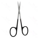 4 1/2″ Iris Scissors – Straight Sq. Shanks Super-Cut Large Rings