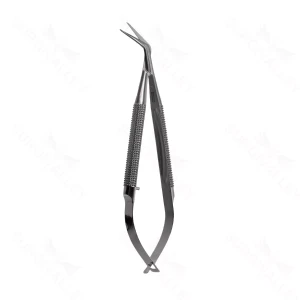 4 1/2″ Castroviejo Micro Scissors – round handle 60°