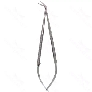 7″ Jacobson Micro Scissors – round handle 60°