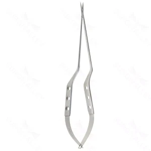 9″ Yasargil Micro Scissors – straight serr blds