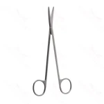 Malis Neuro Scissors, cvd, semi sharp, 7″