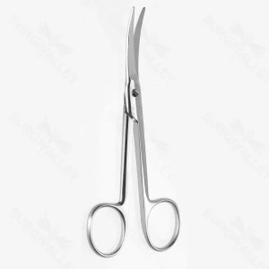 5 1/2″ Brown Diss Scissors hvy hndl del blds straight