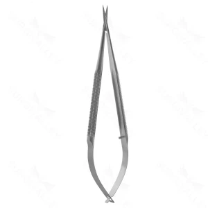 4 3/4″ Scissors – diss rnd 7mm dia hndl straight 8mm blade