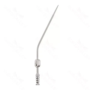 Raindrop Suction Tube – 4fr. tapered angled W/L 5″