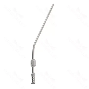 Raindrop Suction Tube – 12fr tapered angled W/L 5″