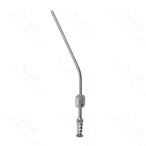 Raindrop Suct Tube, 11fr, tapered, angled, W/L 4″