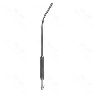 1/4″x11 1/2″ Cooley Suction Tube – vascula round perf end