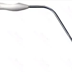 Single-Use Teardrop Retractor Suction 12fr 12cm Curved Lip Tip