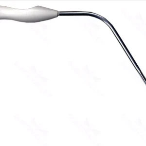 Single-Use Teardrop Retractor Suction 12fr 12cm Curved Lip Tip