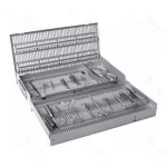 10x20x3″ Microsurgical Instrument Sterilization Case – Two-Level