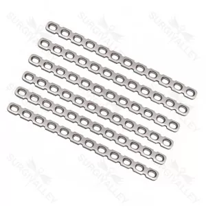 Reconstruction Bone Plate 5.5 mm Set Of 6 Pieces With Screw 5.5 mm 100 Pcs