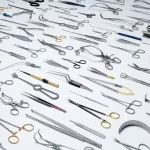 Collin Intestinal Forceps Grasping Lung Tissue Fine Quality Surgical Instruments 20.3cm
