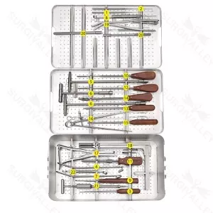 Anterior Thoracic Plate System And Anterior Thoracolumbar Plate System Instrument Set