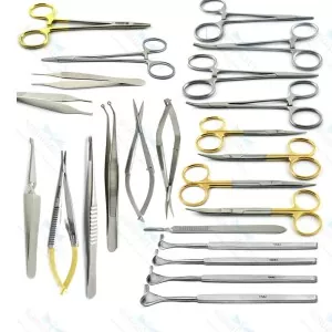 Blepharoplasty Instruments Set Of 30 Pieces