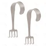 Freeman Face Lift Retractor Set Grip Hook Reverse 4 Prongs