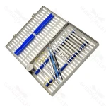 Bone Grafting Kit Of 15 Pieces Instruments With Large Cassette