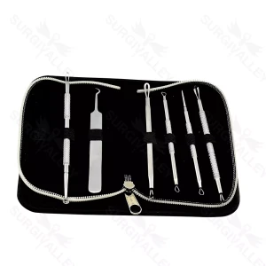 Comedone Extractors Set 6Pieces For Blackhead Removing Tool