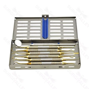 Dental Restorative Composite Filling Kit with Golden Plasma Coated
