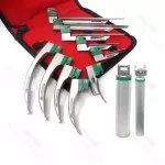 New Premium Fiber Optic Mac & Miller Laryngoscope Se