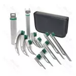 New Premium Fiber Optic Mac & Miller Laryngoscope Se