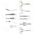 Basic Plastic Set Stainless Steel Plastic Surgery Instruments Set