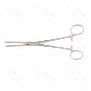 Allen Intestinal Forceps Longitudinal Serrations 1X2 Teeth Straight 15.5cm