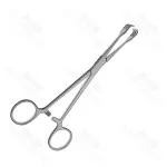 Lahey Traction Clamp Forceps 3 X 3 Teeth Prong Triple Hook 15.2cm
