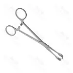 Lahey Traction Clamp Forceps 3 X 3 Teeth Prong Triple Hook 15.2cm