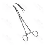 Nissen Tonsil Forceps Delicate Curved 18.4cm Veterinary Forceps