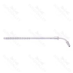 Poole Suction Tube Curved With Removable Outer Tube
