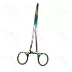 Rochester Carmalt Forceps Straight 8" Rainbow Coated
