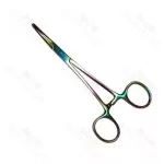 Rochester Carmalt Forceps Straight 8" Rainbow Coated