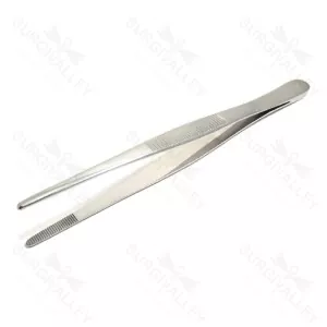 Thumb Forceps Color Coated Serrated Veterinary Surgery Instrument