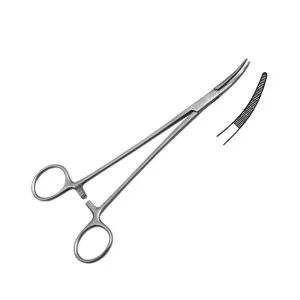 Nissen Tonsil Forceps Delicate Curved 18.4cm General Surgery Instruments