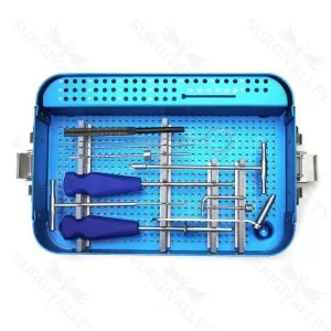 Orthopedic Surgical Instruments 4.0mm Cannulated Screw Instrument Set