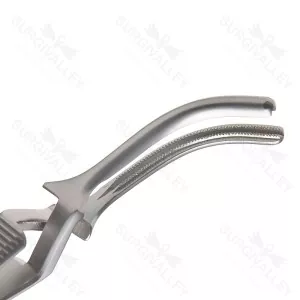 Debakey Bulldog Clamp Curved Cross Action Effective Jaw Thoracic Surgical Clamp