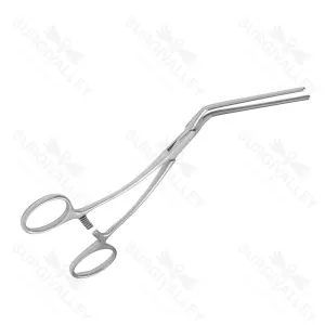 Debakey Peripheral Clamp Angled Effective Jaw 183mm Surgical Clamp