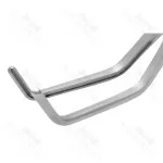 Debakey Tangential Clamp 195mm Effective Jaw 1 X 2 Teeth Surgical Instrument Clamp