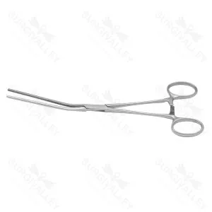 Leland Jones Peripheral Vascular Clamp Angled 195mm Thoracic Clamp