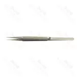 Micro Dressing Suture Forceps Straight Diamond Coated Jaw 150mm