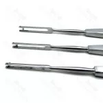 3 Pieces Set Of Ballenger Swivel Straight Knife 3mm, 4mm, 5mm Surgical Instrument