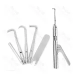 Crown Remover Gun Dentist Automatic Tools Set Of 6 Pieces