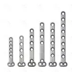 3.5mm Small T Locking Plate 2 to 8 Holes 6 Pcs Set Stainless Steel Orthopedic