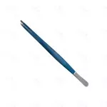 Blue Insulated Coated Leep Dressing Tissue Forceps 1x2 Obstetrics & Gynecology