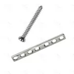 DCP Small Plates 3.5mm 6 - 12 Holes & 3.5mm Cortical Screw 16 - 30mm Lot 88 pcs