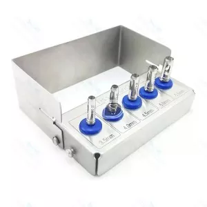 Dental Implant Tissue Punch Kit of 5 Pieces Surgical Tools Kit