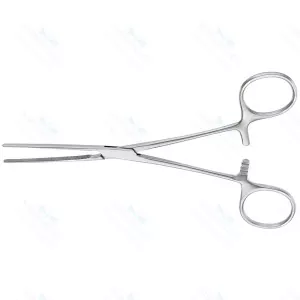 Intestinal Clamp Soft Elastic Blades Straight 20cm General Surgery Instruments